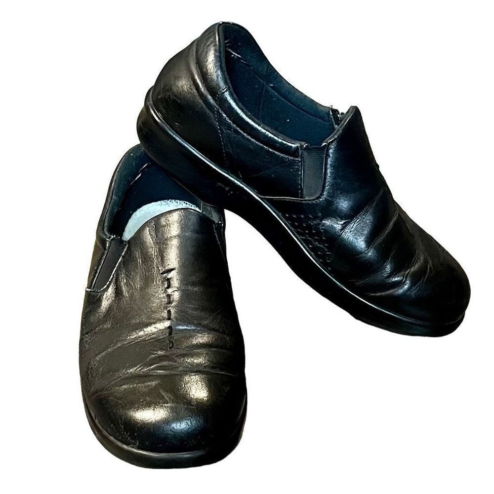 SAS Tripad Comfort Viva Black Slip-on Leather Shoes 6
